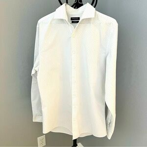 Men’s Kenneth Cole slim fit, long sleeve dress shirt